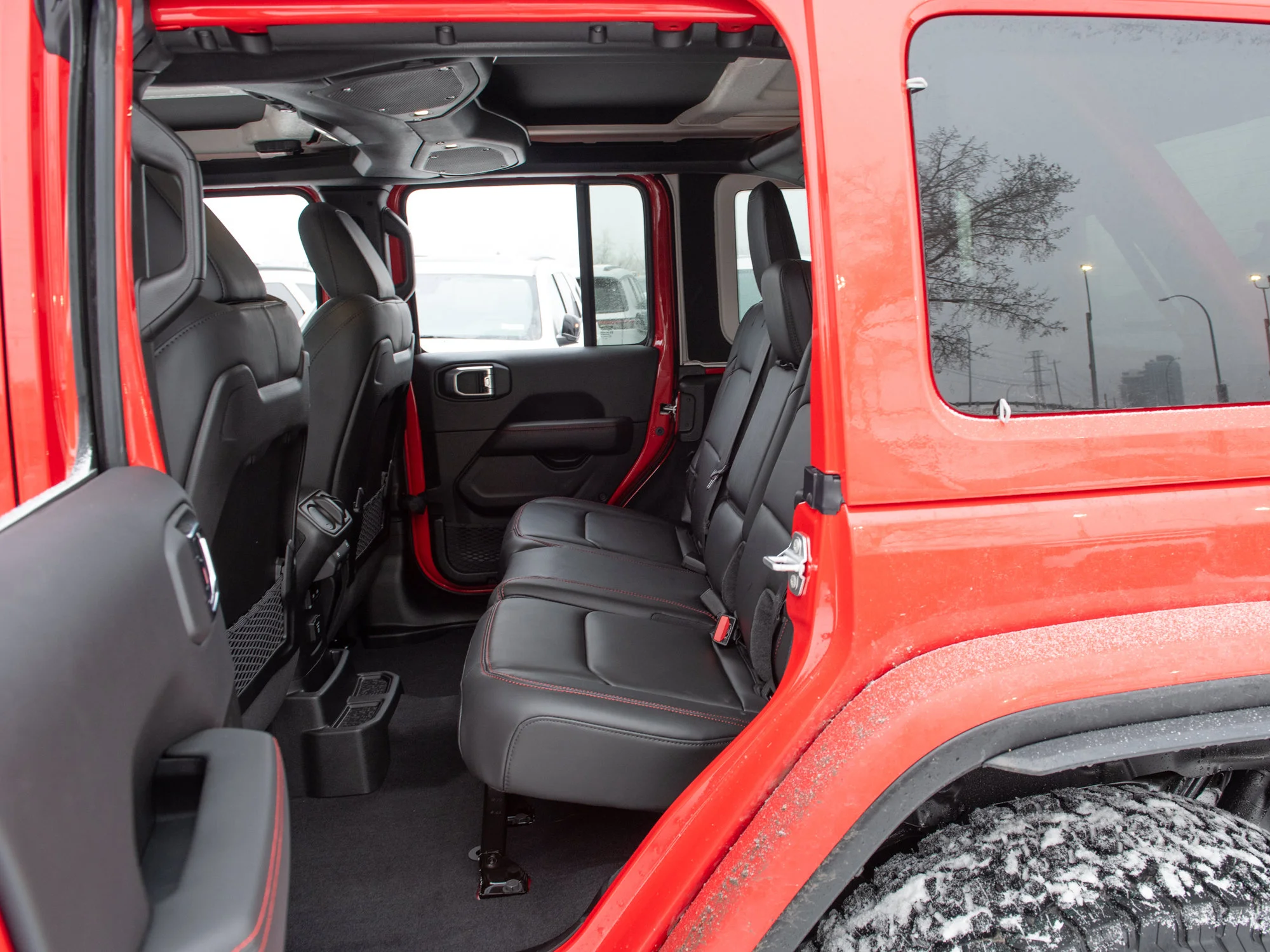 New 2026 Red Jeep Rubicon X*, 35 Inch Tires, Steel Bumpers, Nappa Leather image 20
