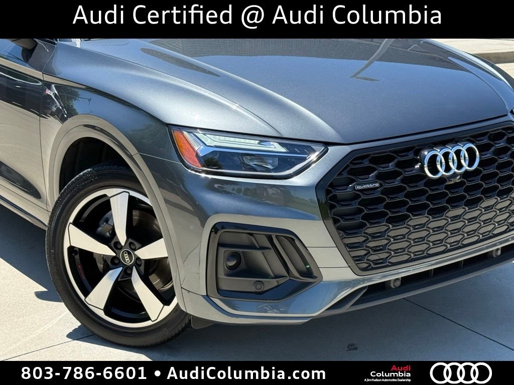 Certified Used 2023 Gray Audi 45 S line Premium Plus image 6