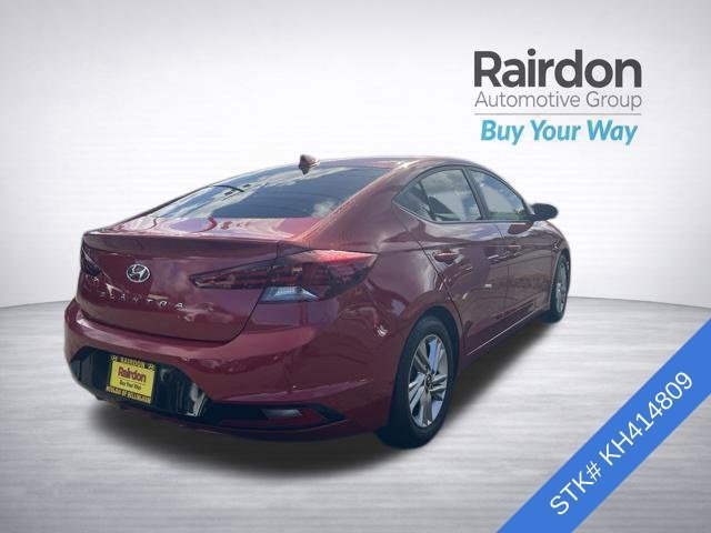Used 2019 Scarlet Red Hyundai SEL image 3