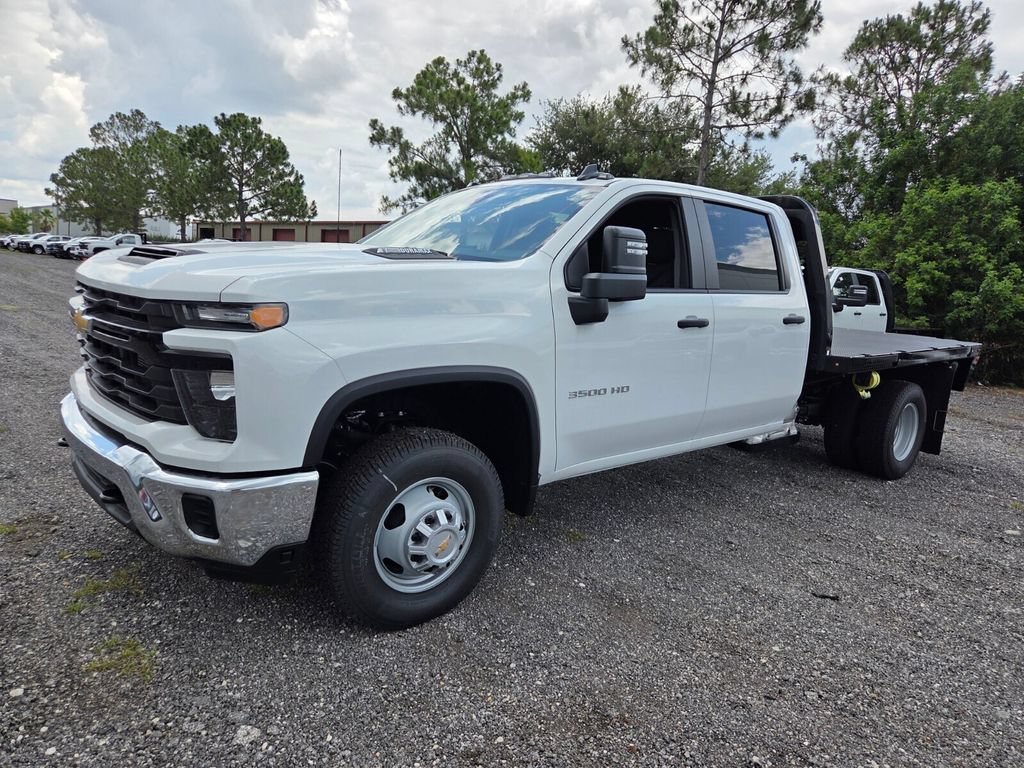 New 2025 Summit White Chevrolet Work Truck image 4