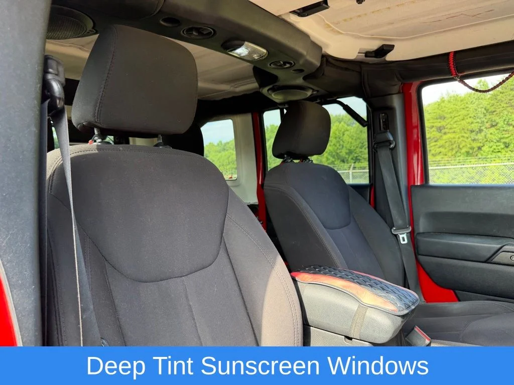 Used 2014 Red Jeep Unlimited Sport image 20