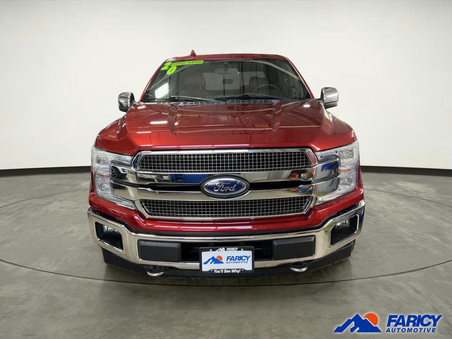 Used 2020 Rapid Red Metallic Tinted Clearcoat/Stone Gray Ford King Ranch image 6