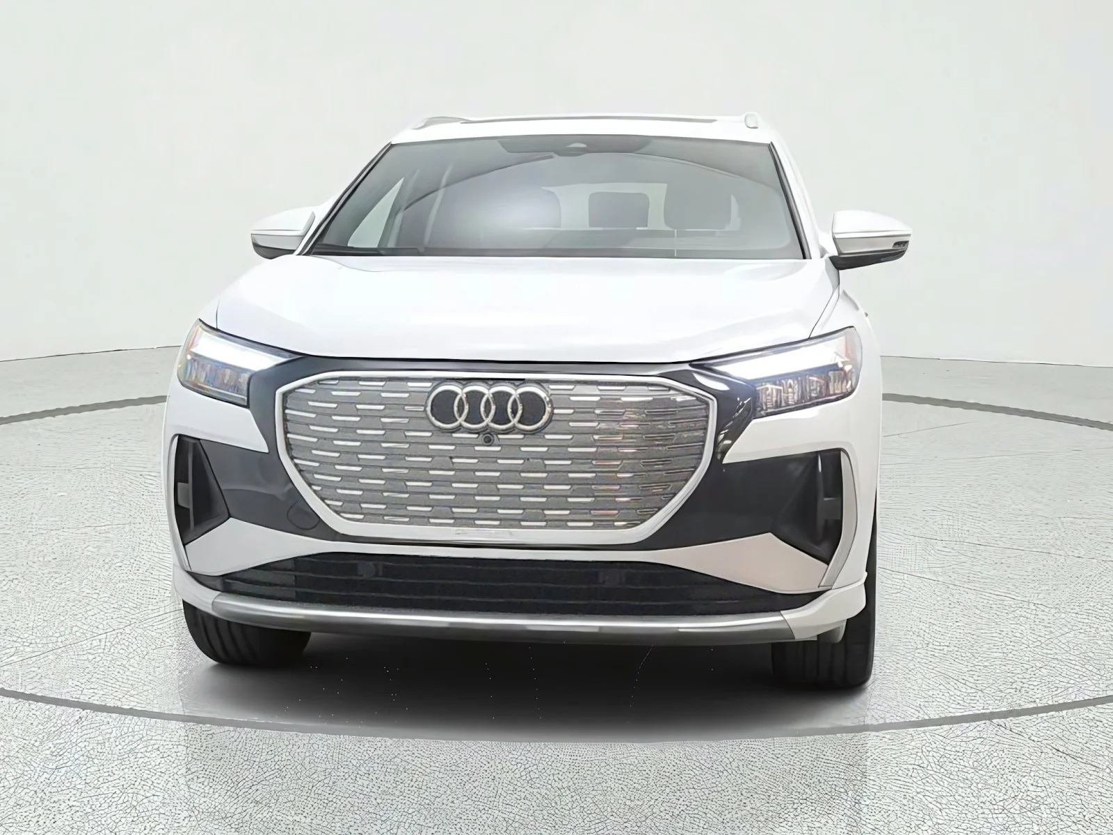 Used 2023 Glacier White Metallic Audi Premium Plus image 2