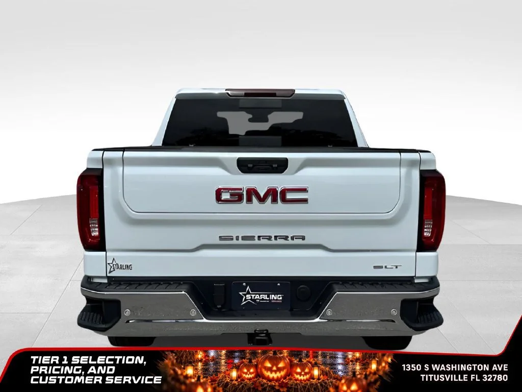 New 2026 Glacier White Tricoat GMC SLT image 4