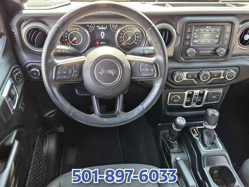 Used 2018 Crystal Metallic JEEP SPORT S 4X4 image 11
