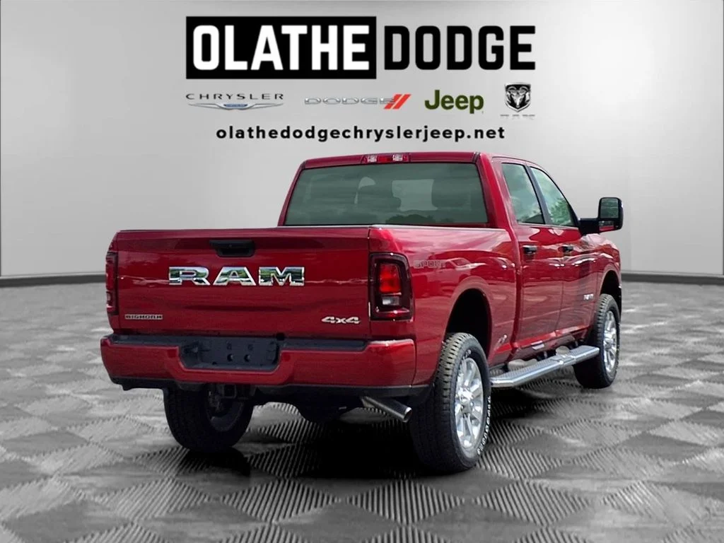 New 2026 Molten Red Pearl-Coat Exterior Paint RAM Big Horn image 25