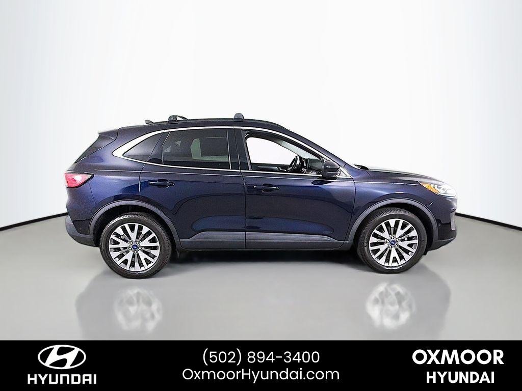 Used 2021 Antimatter Blue Metallic Ford Titanium image 8