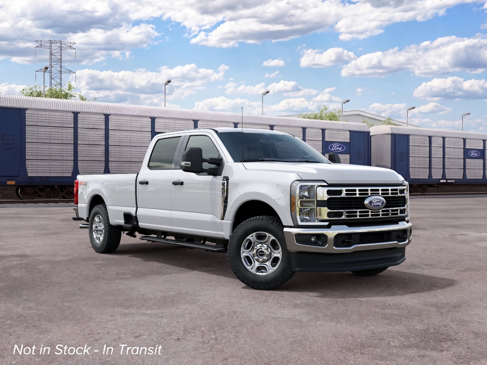 New 2027 Oxford White Ford F-350® XLT image 4