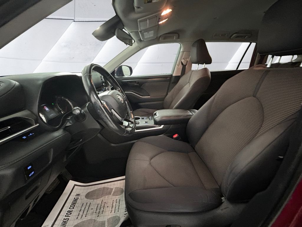 Used 2021 Red Toyota LE image 7