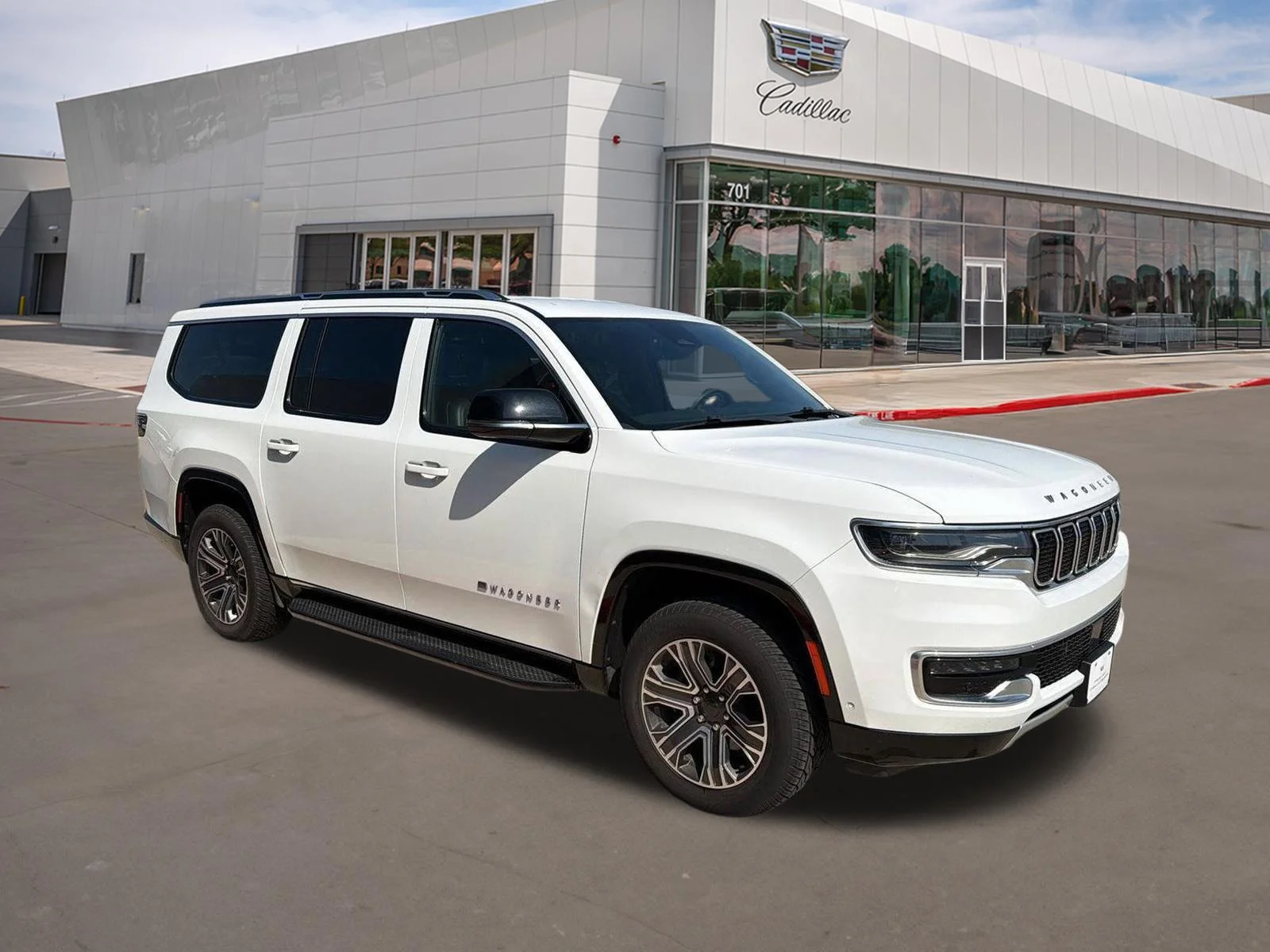 Used 2024 Bright White Clearcoat Jeep Series II image 6