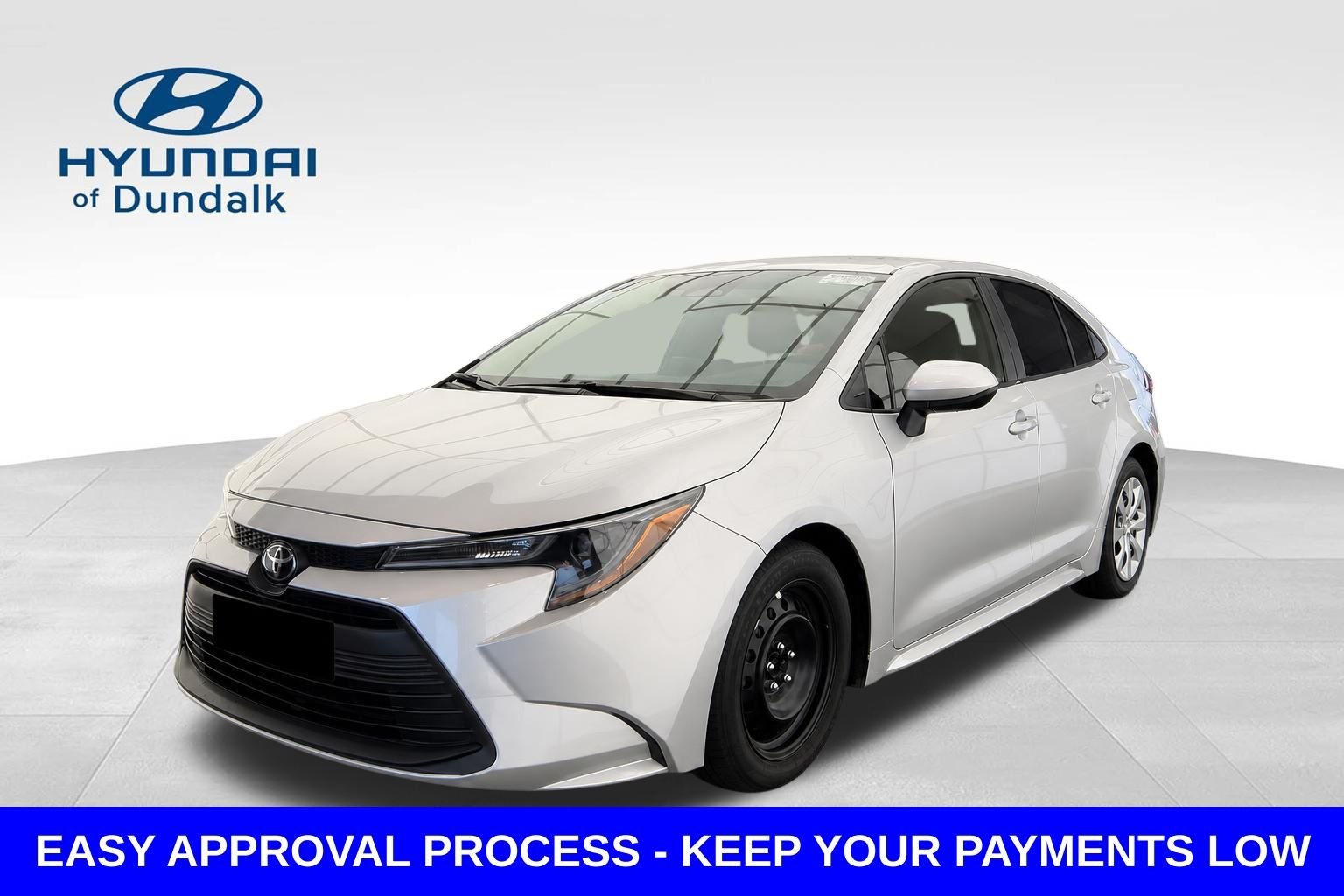 Used 2024 Silver Toyota LE image 3