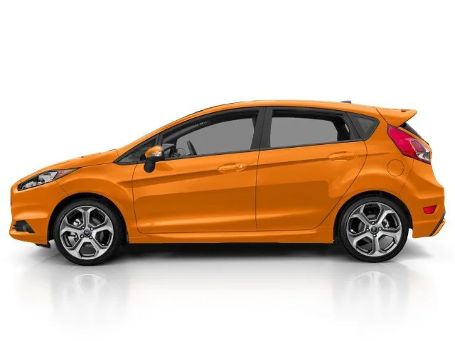 Used 2017 Orange Spice Metallic Tri-coat Ford ST image 3