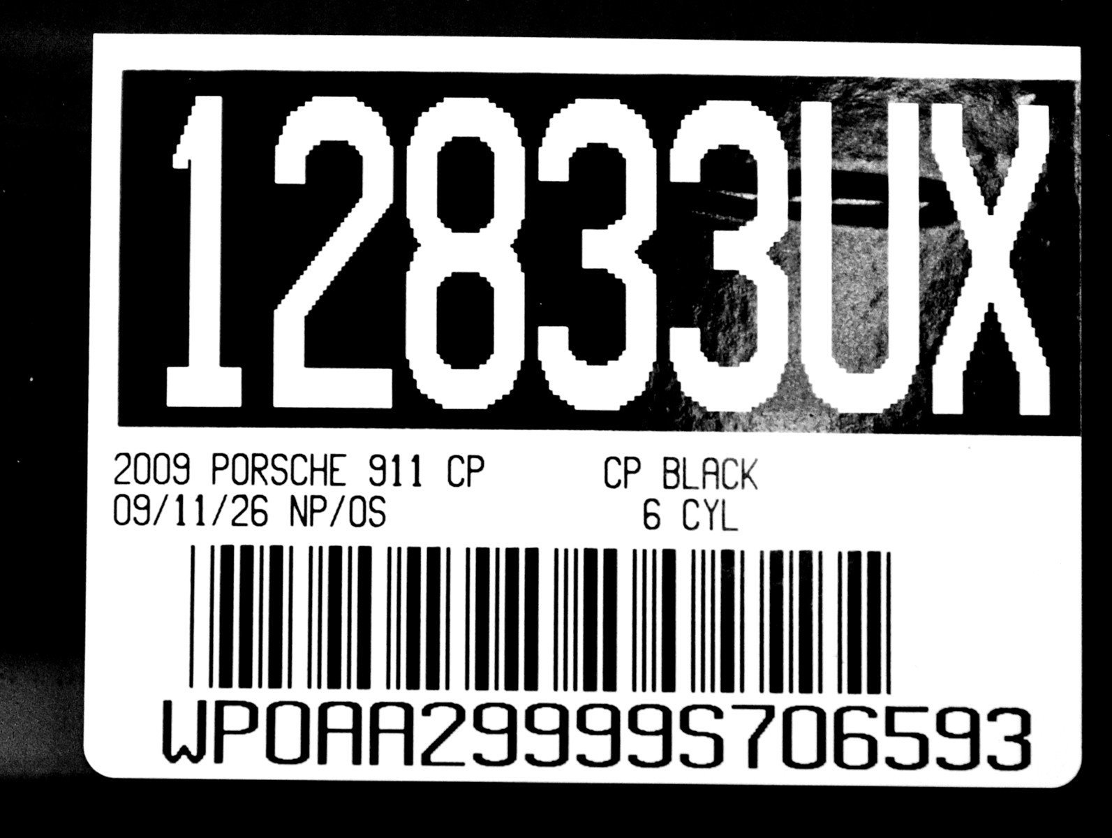 Used 2009 Black Porsche Carrera Coupe w/6-speed manual transmission image 29