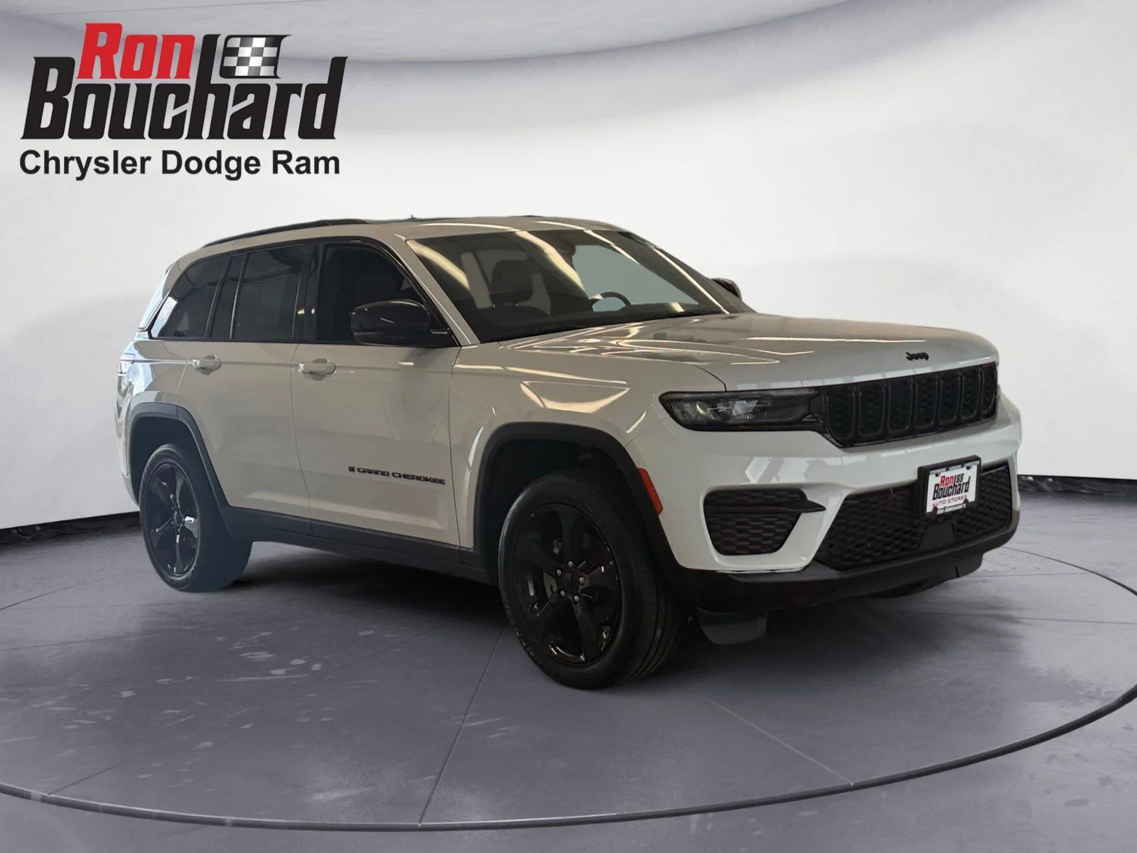 Used 2023 Bright White Clearcoat Jeep Altitude image 1