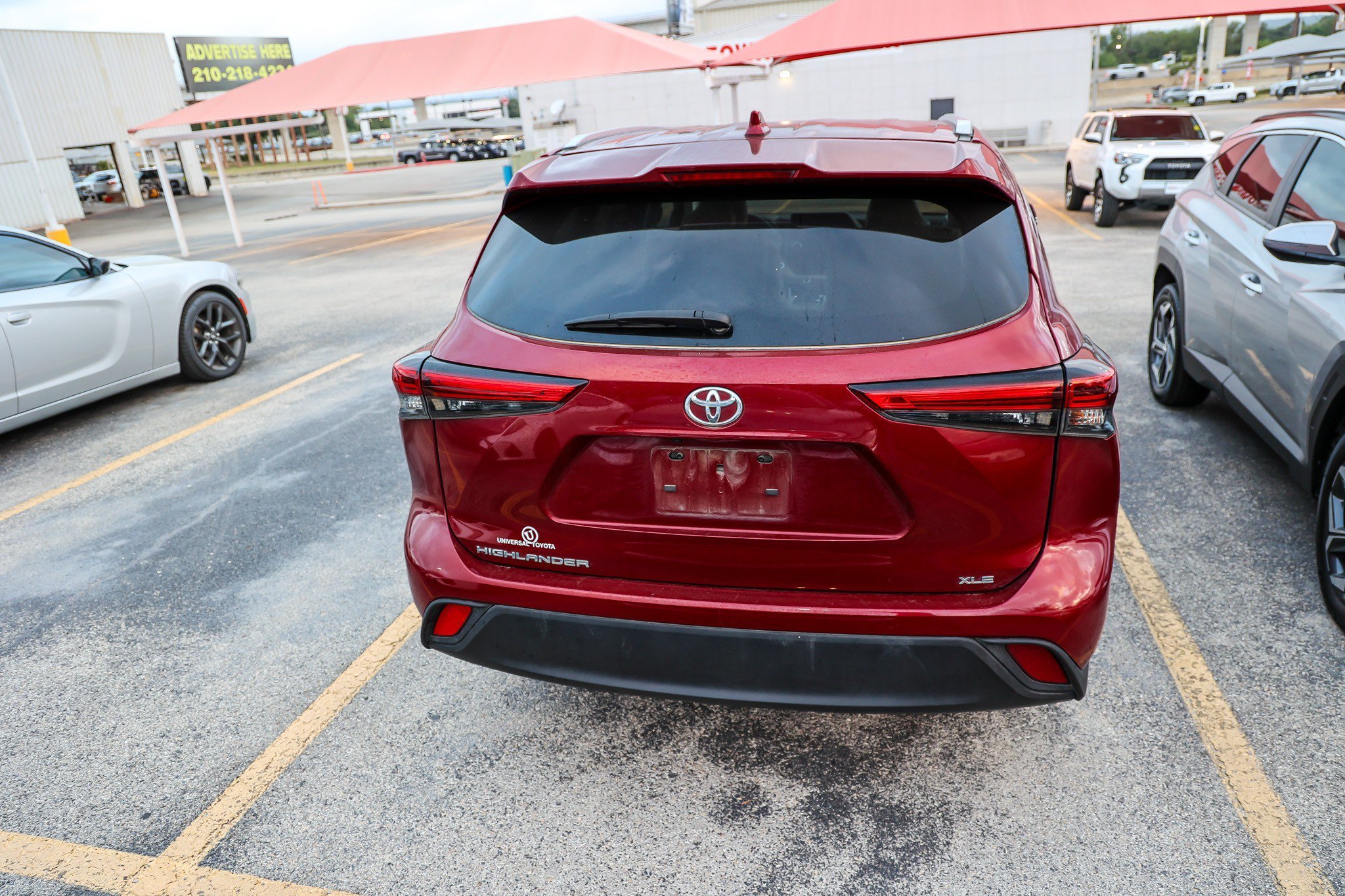 Used 2023 Red Toyota XLE image 9