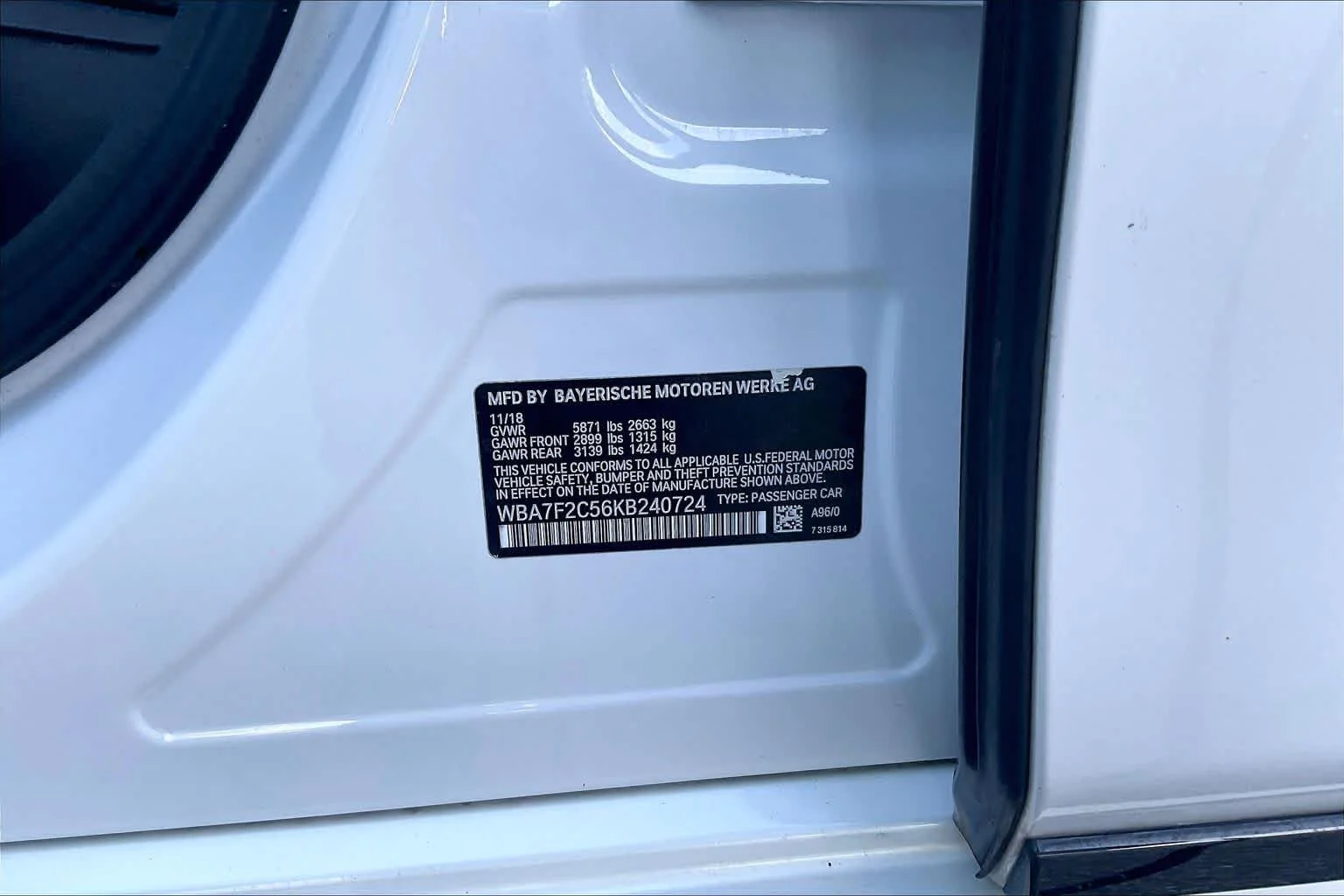 Used 2019 Mineral White Metallic BMW 750i xDrive image 33