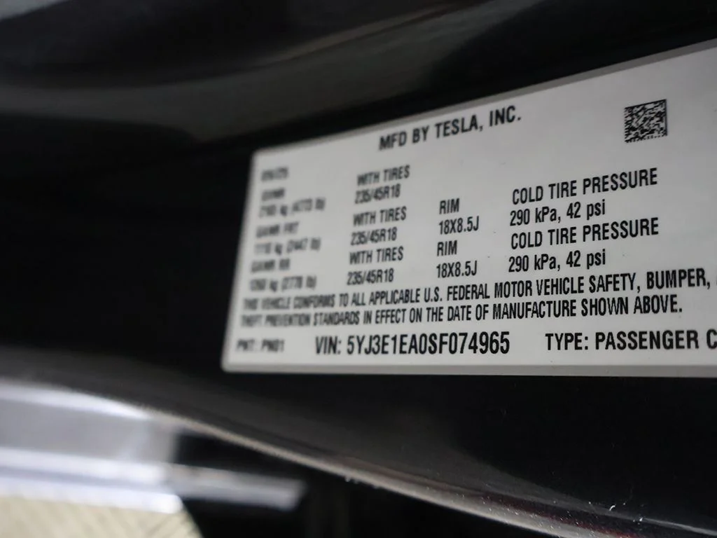 Used 2025 Gray Tesla Long Range image 53