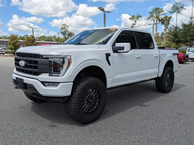 Used 2021 Oxford White Ford Lariat image 7