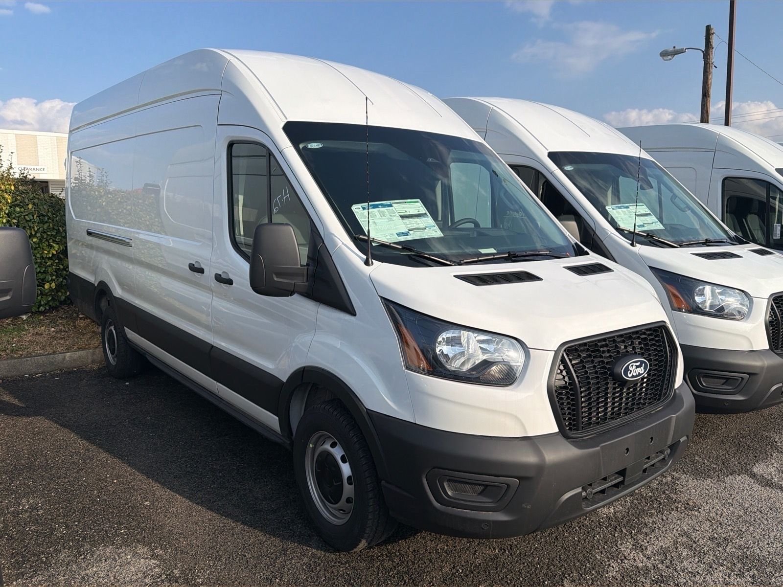 New 2026 Oxford White Ford Cargo Van image 3