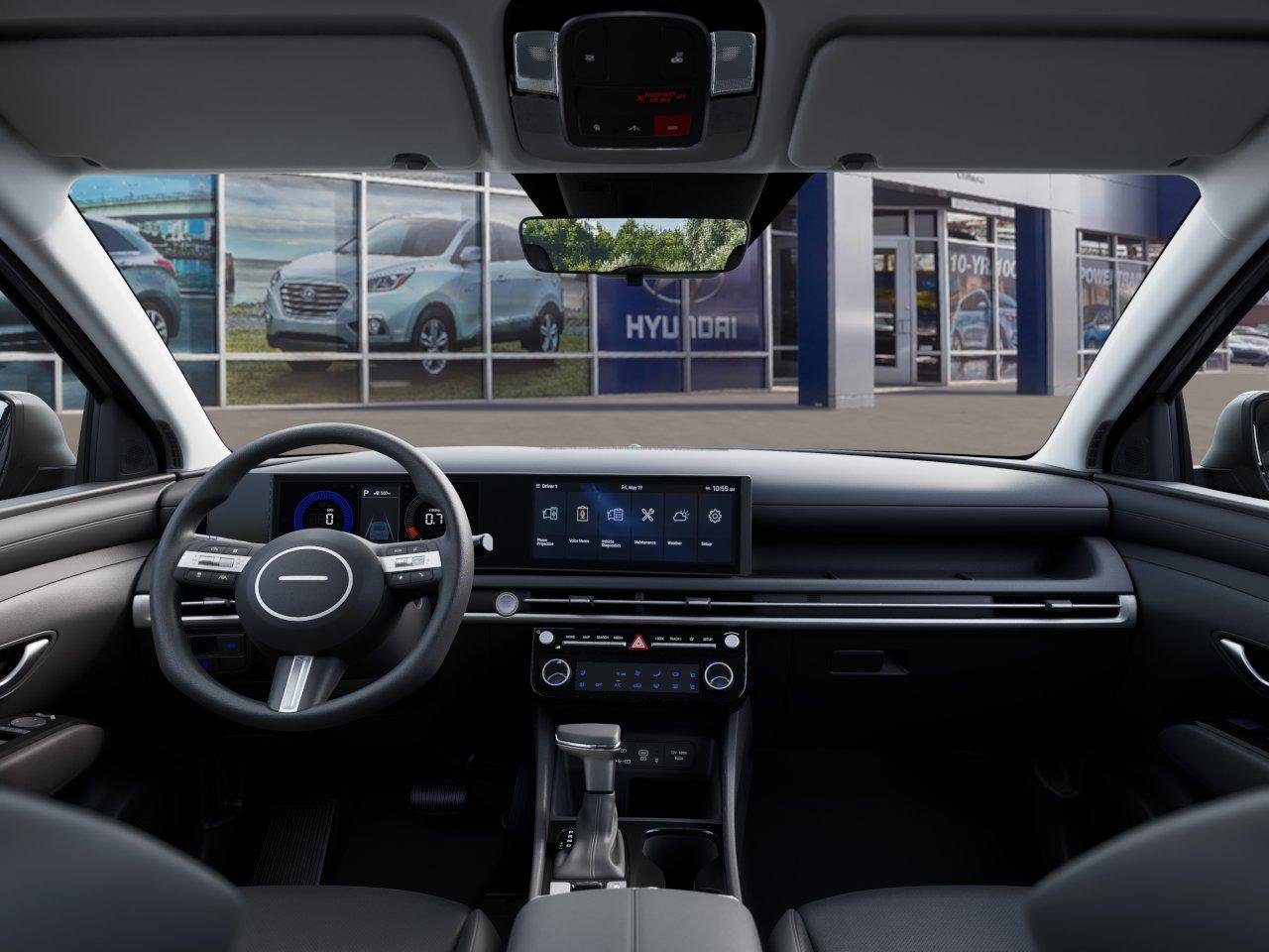 New 2026 Shimmering Silver Hyundai SEL Plus AWD image 11