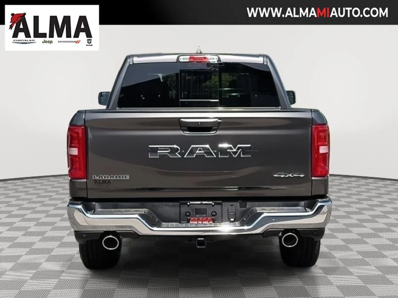 New 2026 Granite Crystal Metallic Clear-Coat Exterior Paint RAM Laramie image 4