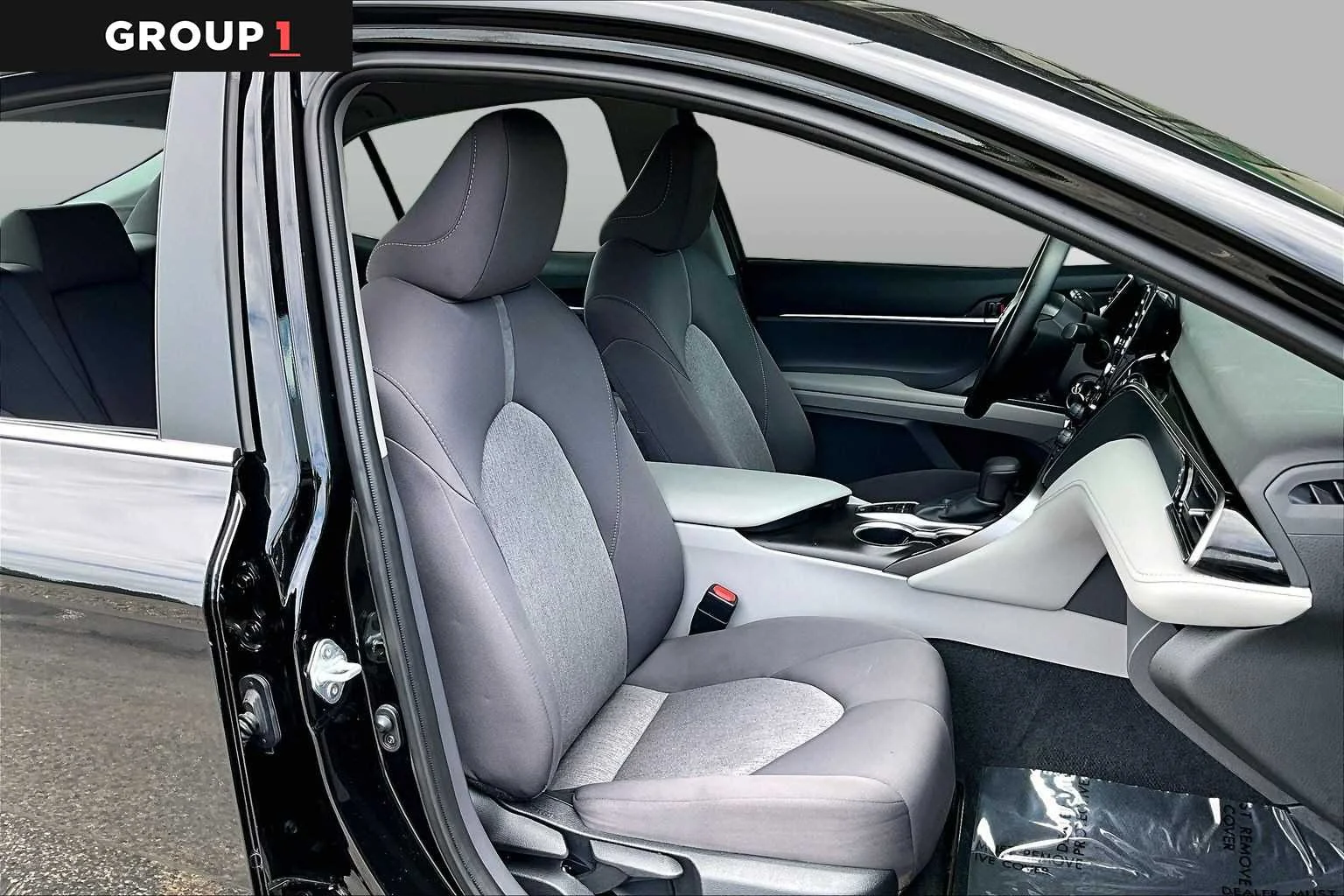 Used 2023 Midnight Black Metallic Toyota LE image 8