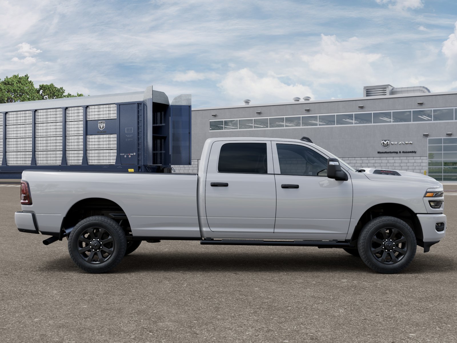 New 2026 Bright White Clear-Coat Exterior Paint RAM  image 12