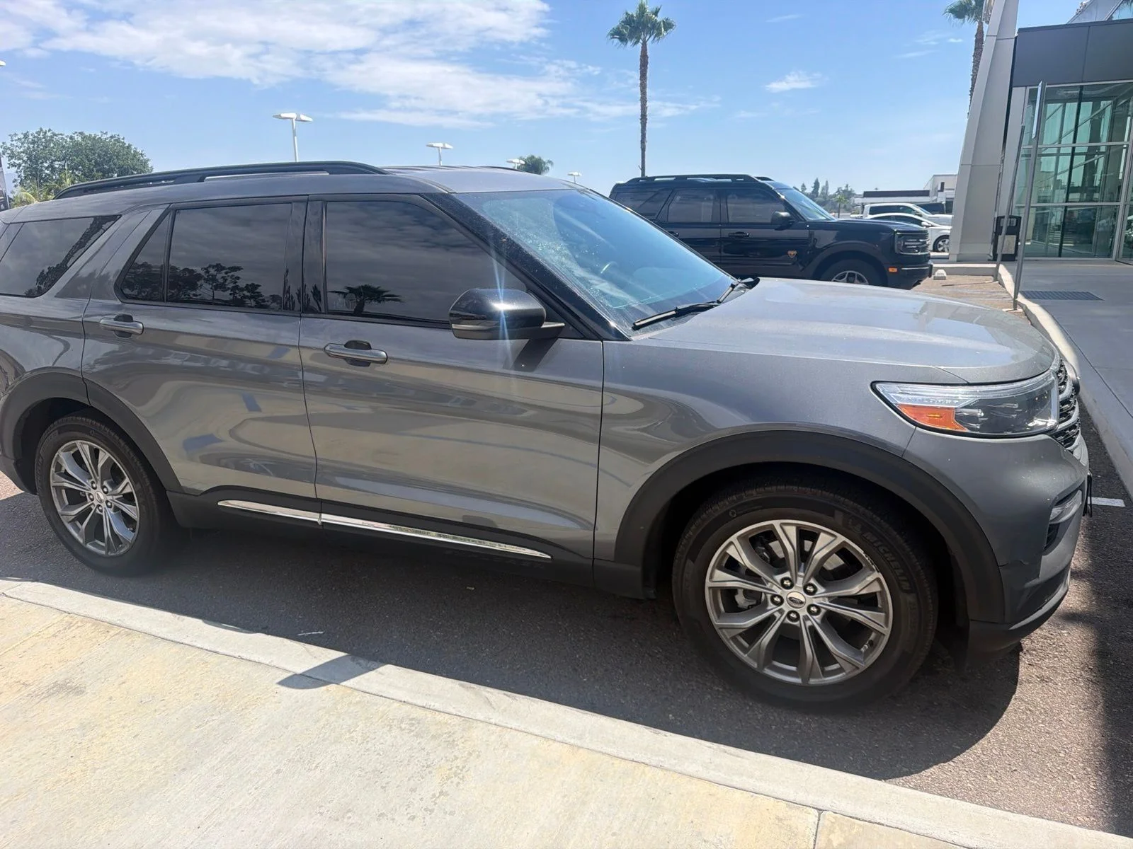 Certified Used 2023 Carbonized Gray Metallic Ford XLT image 5