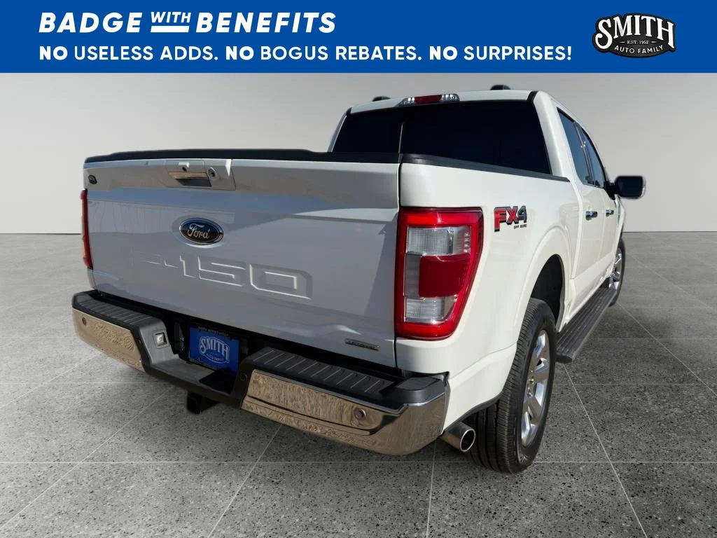 Certified Used 2023 Star White Ford LARIAT image 4