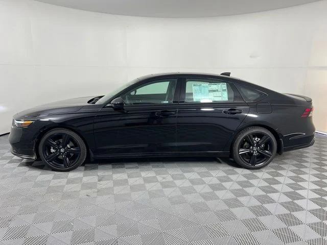 New 2026 Crystal Black Pearl Honda Sport-L Hybrid image 4