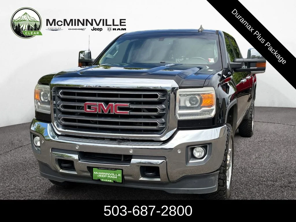 Used 2015 Black GMC SLT image 1