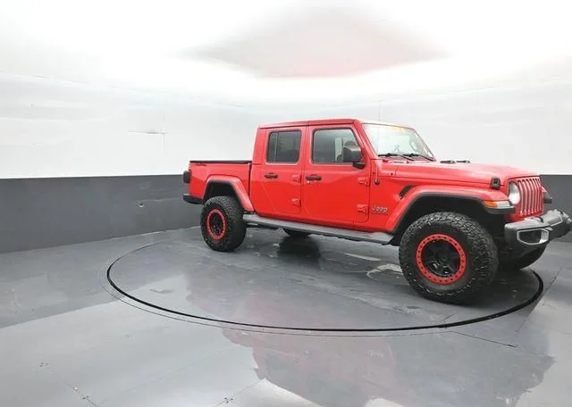 Used 2020 Red Clearcoat Jeep Overland image 2