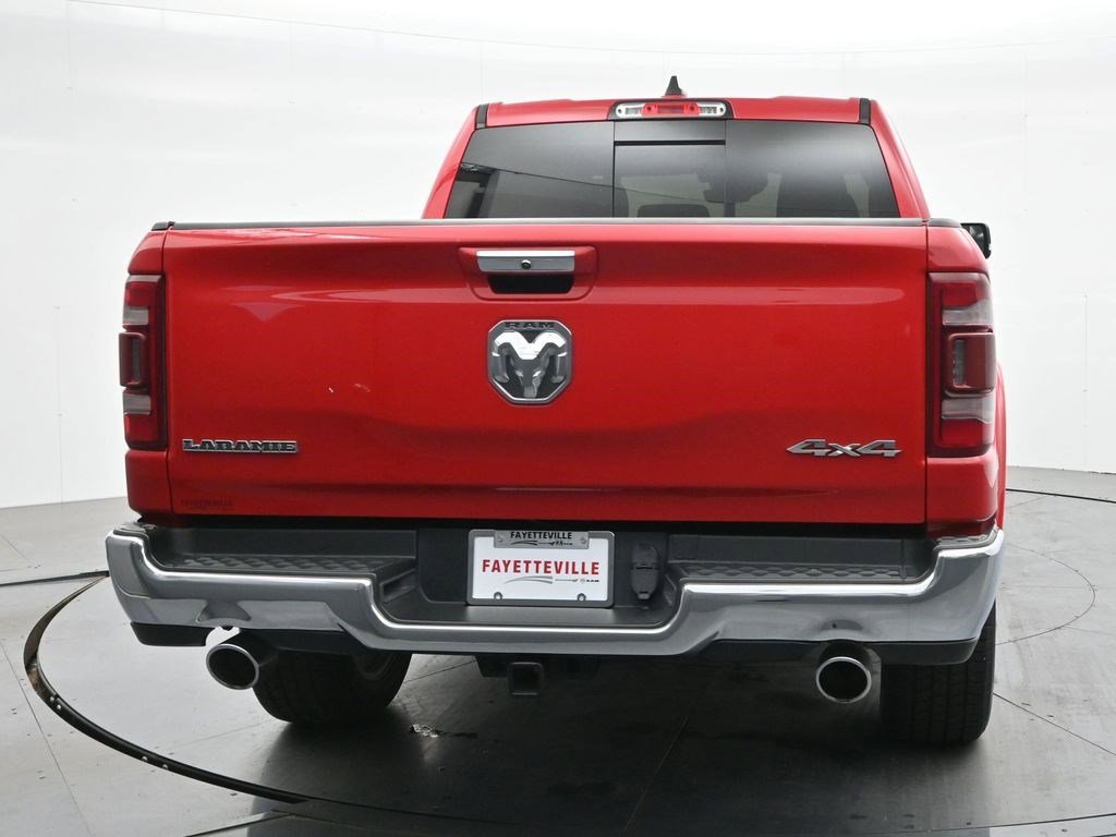 Used 2022 Flame Red Clearcoat Ram Laramie image 6