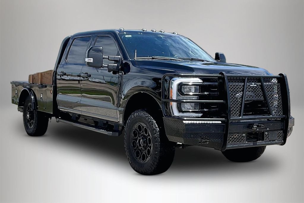 Used 2023 Agate Black Metallic Ford Lariat image 1
