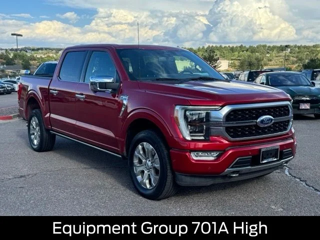 Used 2023 Red Ford Platinum image 9