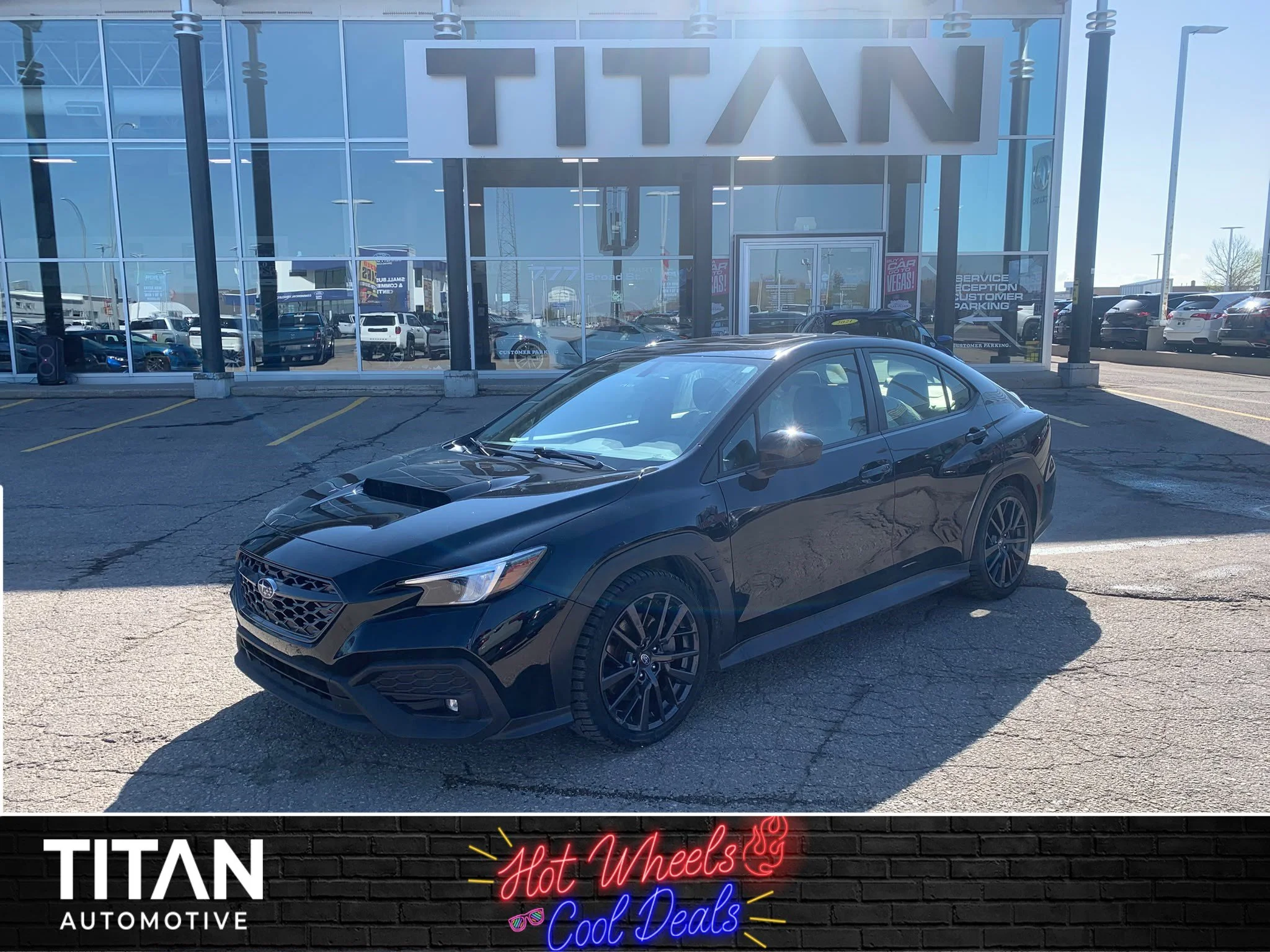 Certified Used 2023 Crystal Black Silica Subaru Sport AWD*271HP!! | 6spd Manual | Crystal Black Silica | Htd Seats | Sunroof | Blind Spot Detection image 1