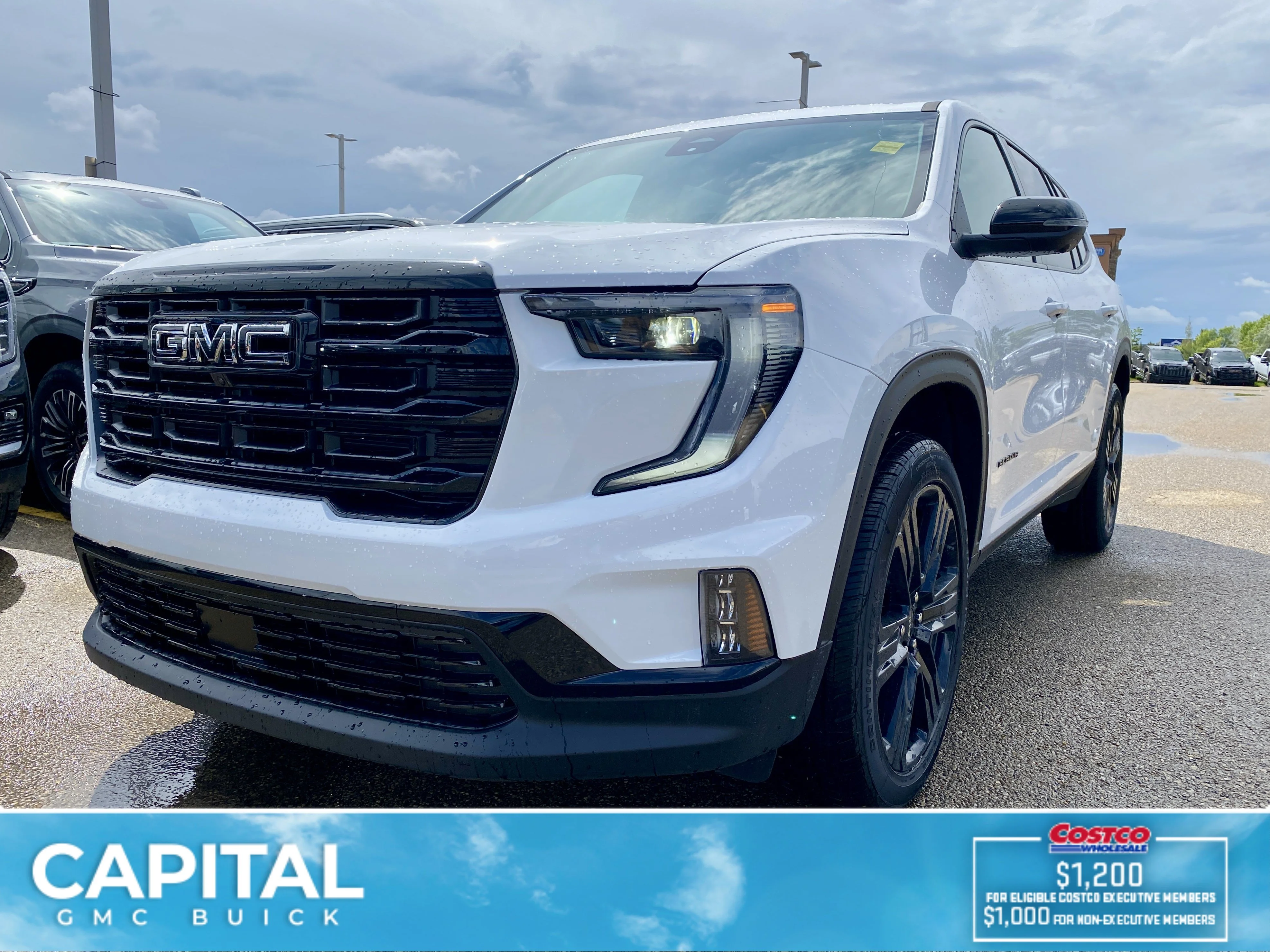 New 2026 Summit White GMC Elevation image 2