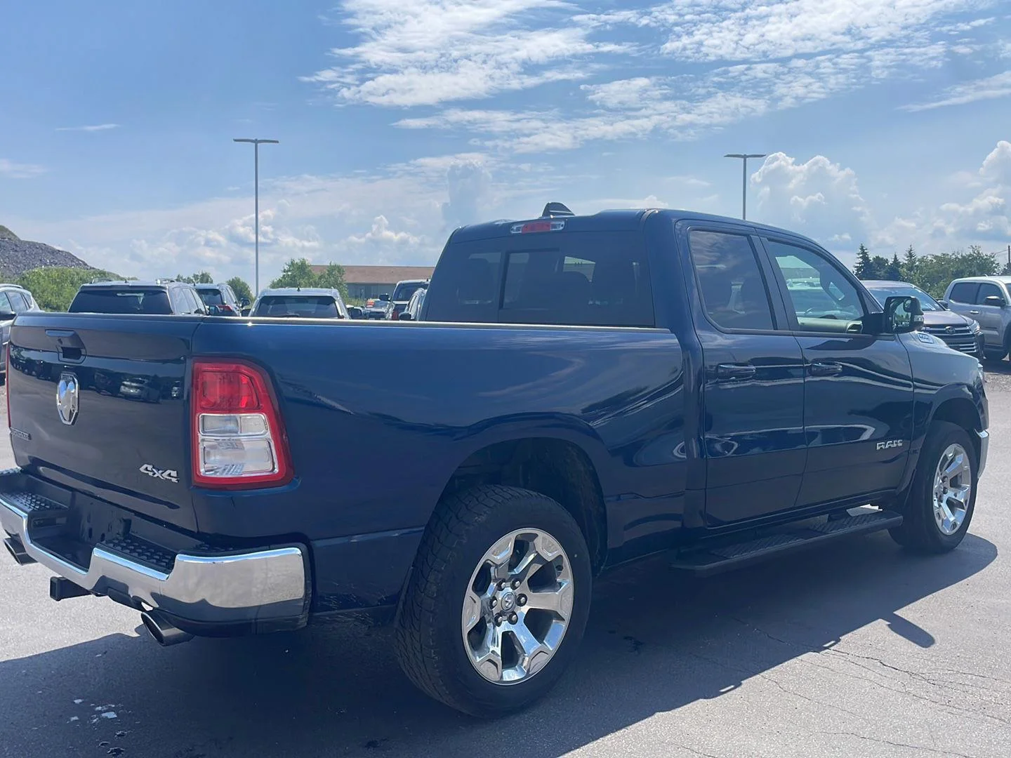 Used 2022 Patriot Blue Pearlcoat Ram Big Horn image 8