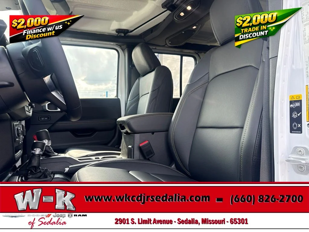 New 2026 White Jeep Sahara image 17