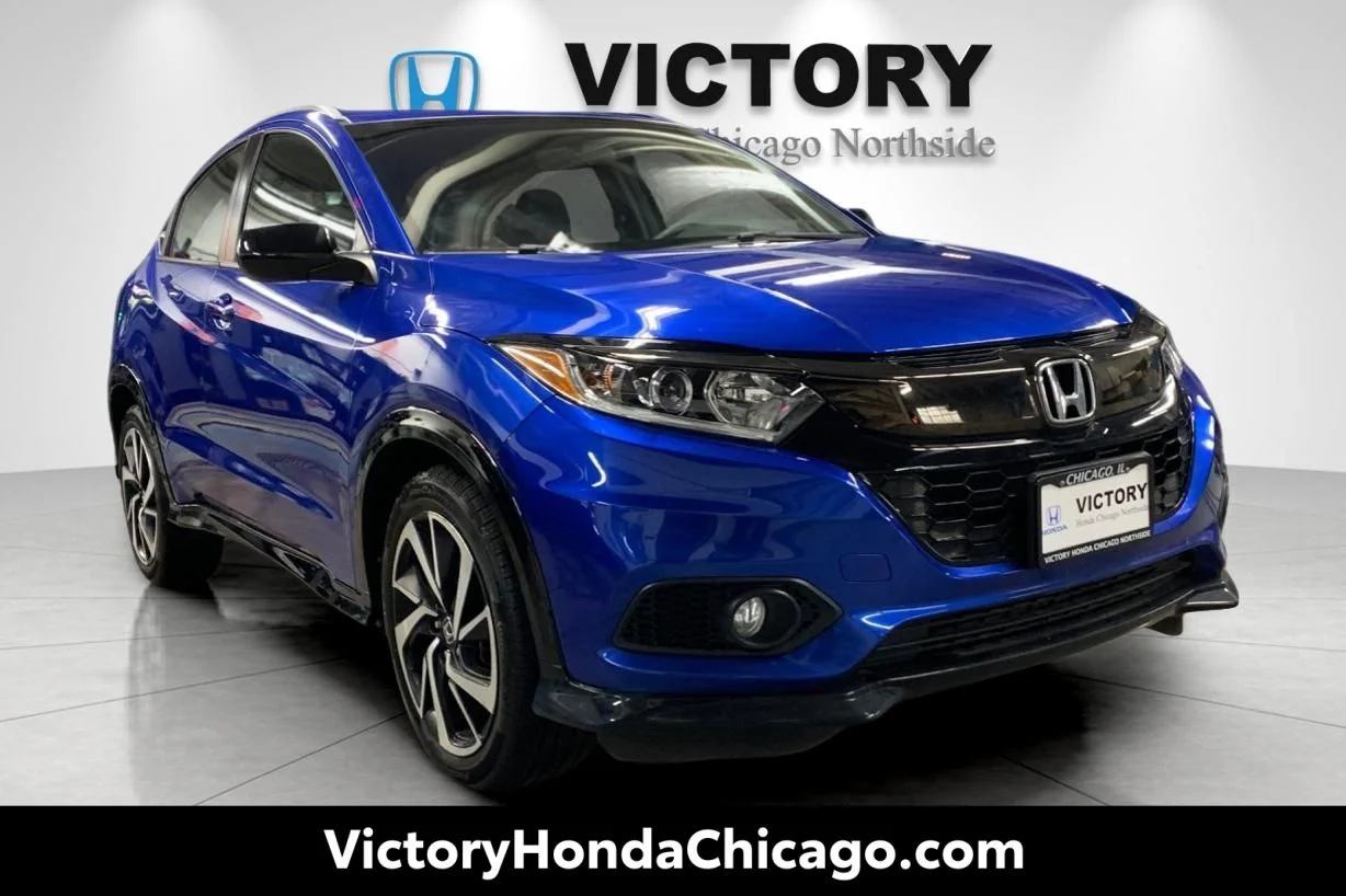 Certified Used 2020 Blue Honda Sport image 1