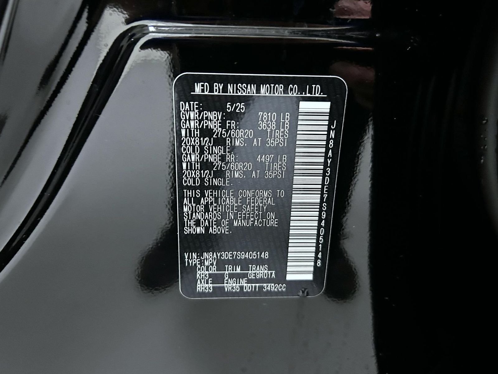 Certified Used 2025 Black Nissan PRO-4X image 26