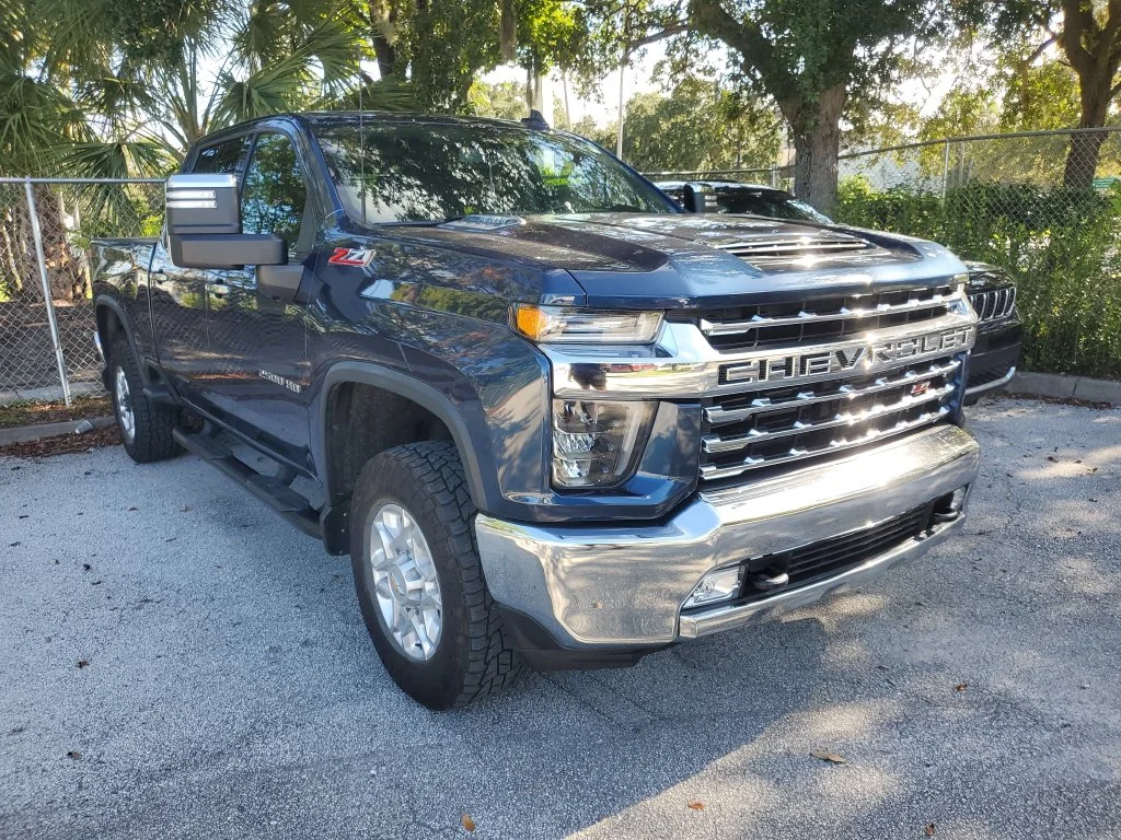 Used 2021 Blue Chevrolet LTZ image 1