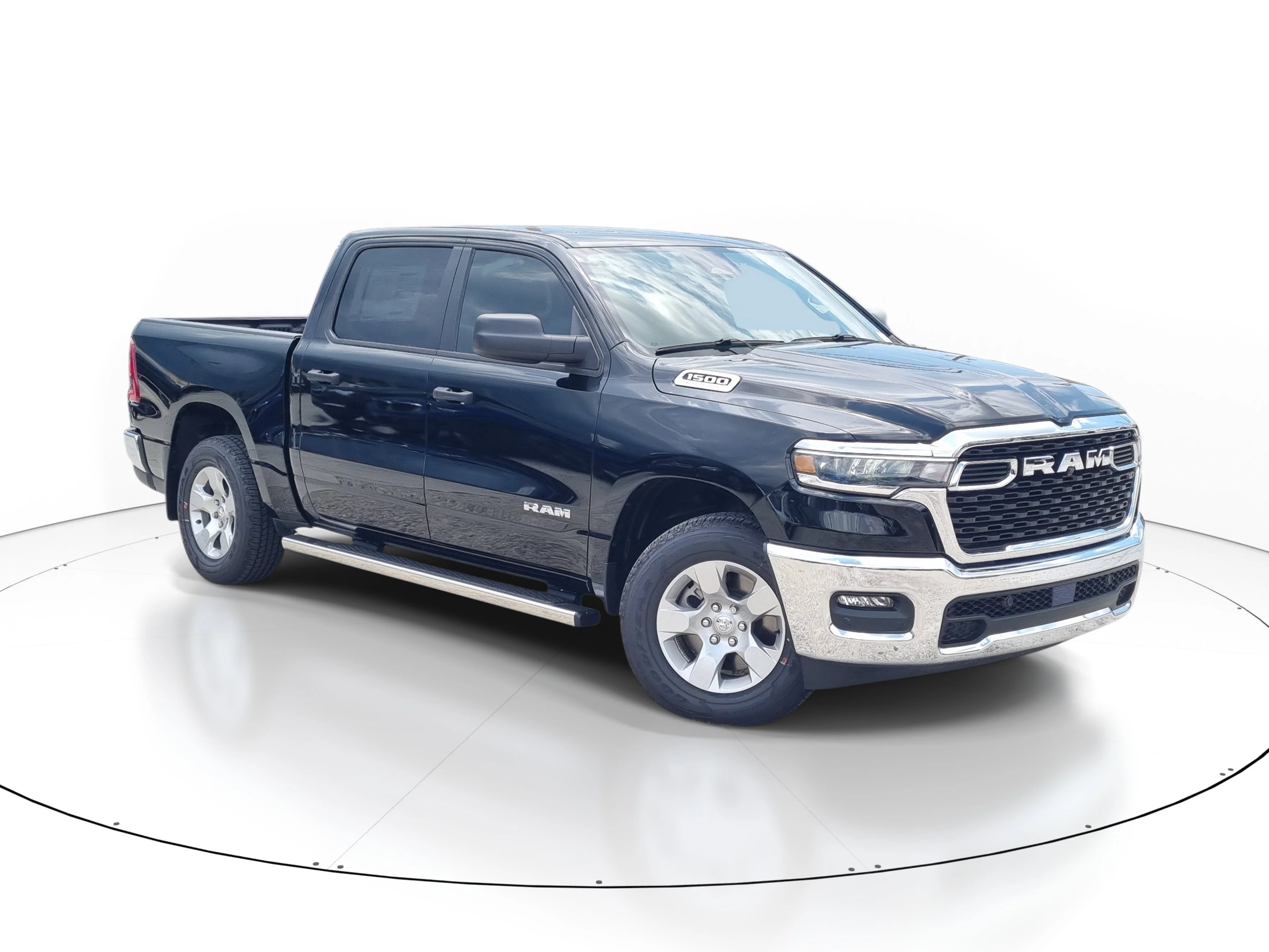 New 2026 Diamond Black Crystal Pearlcoat RAM Big Horn image 1