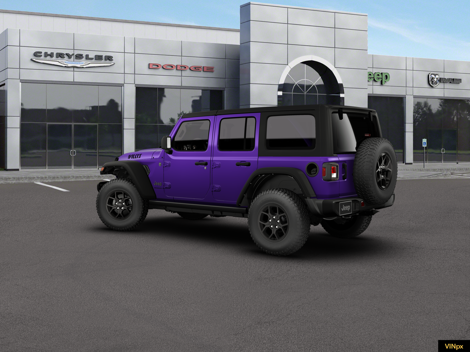New 2026 Reign Exterior Paint Jeep  image 4