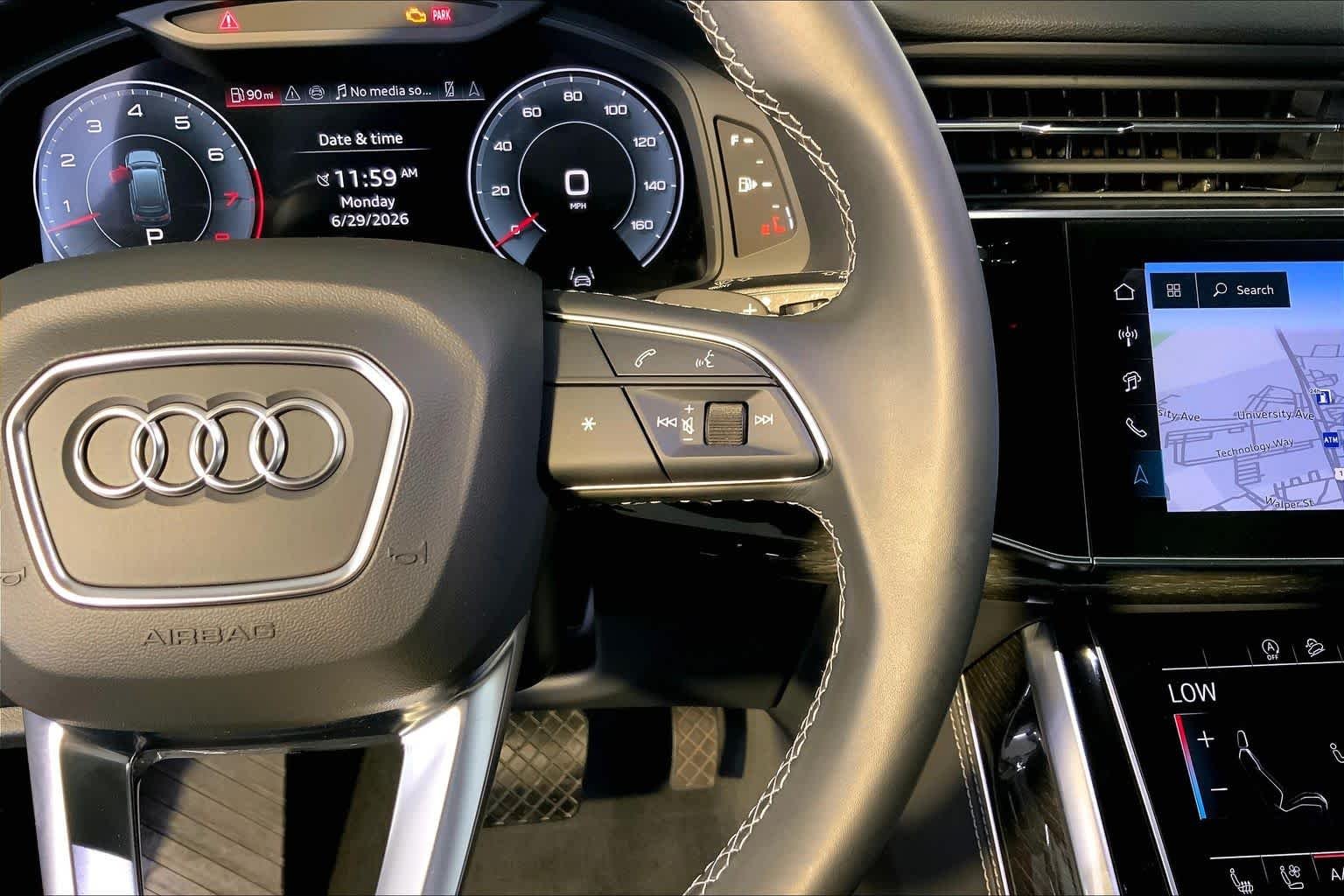 Used 2026 Mythos Black Metallic Audi Premium Plus image 25