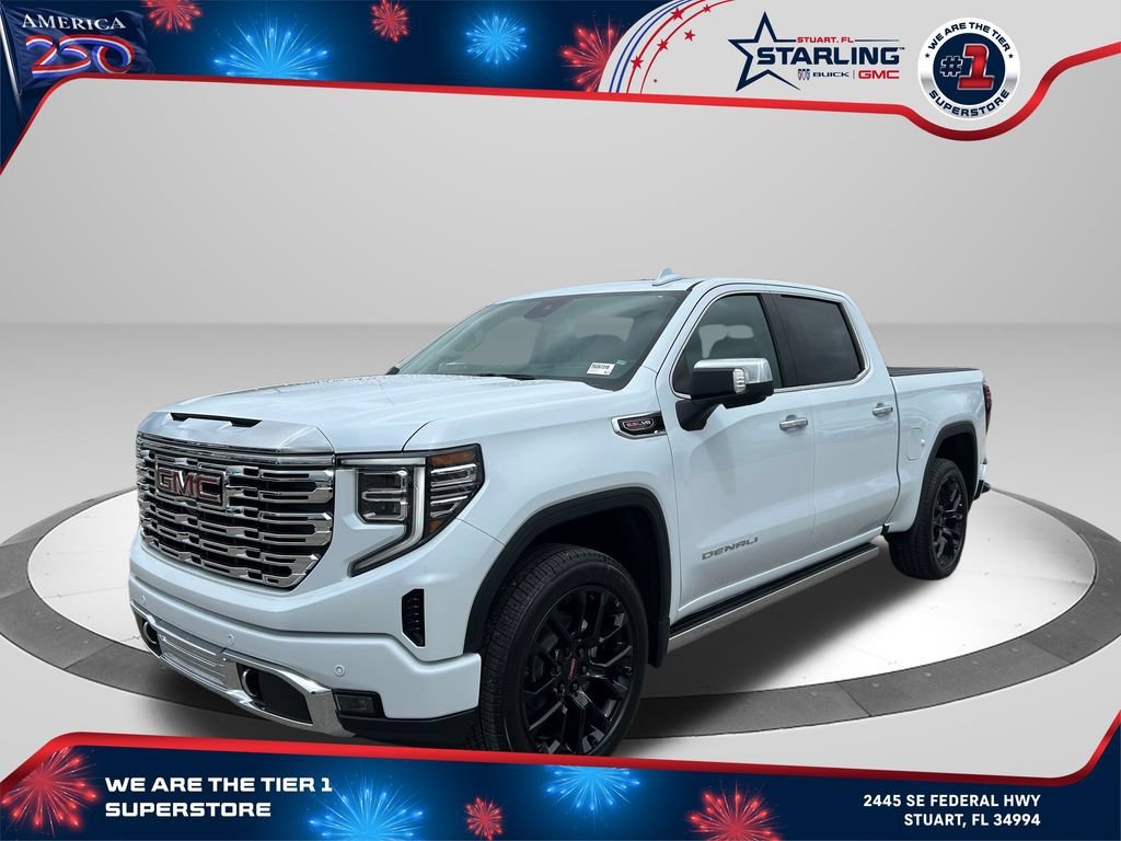 New 2026 Glacier White Tricoat GMC Denali image 1