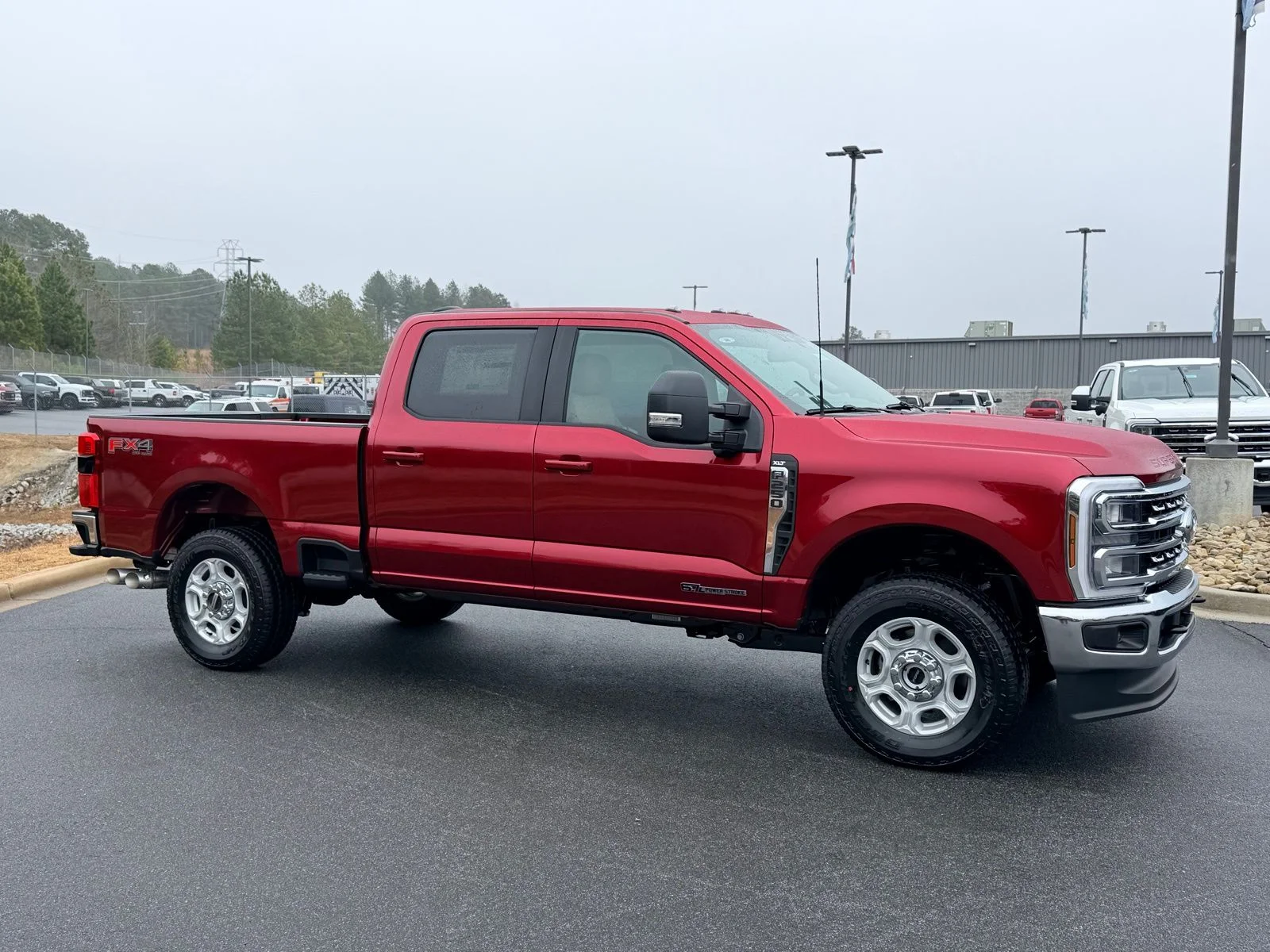 New 2026 Ruby Red Metallic Tinted Clearcoat Ford F-250® XLT image 12