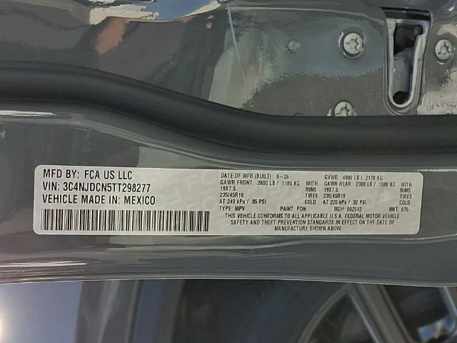 New 2026 Gray Jeep Limited image 18
