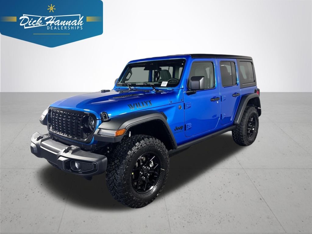 New 2026 Hydro Blue Pearl-Coat Exterior Paint Jeep Willys image 1