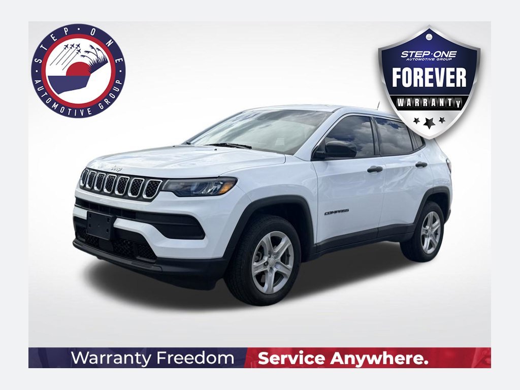 Used 2023 White Jeep Sport image 1